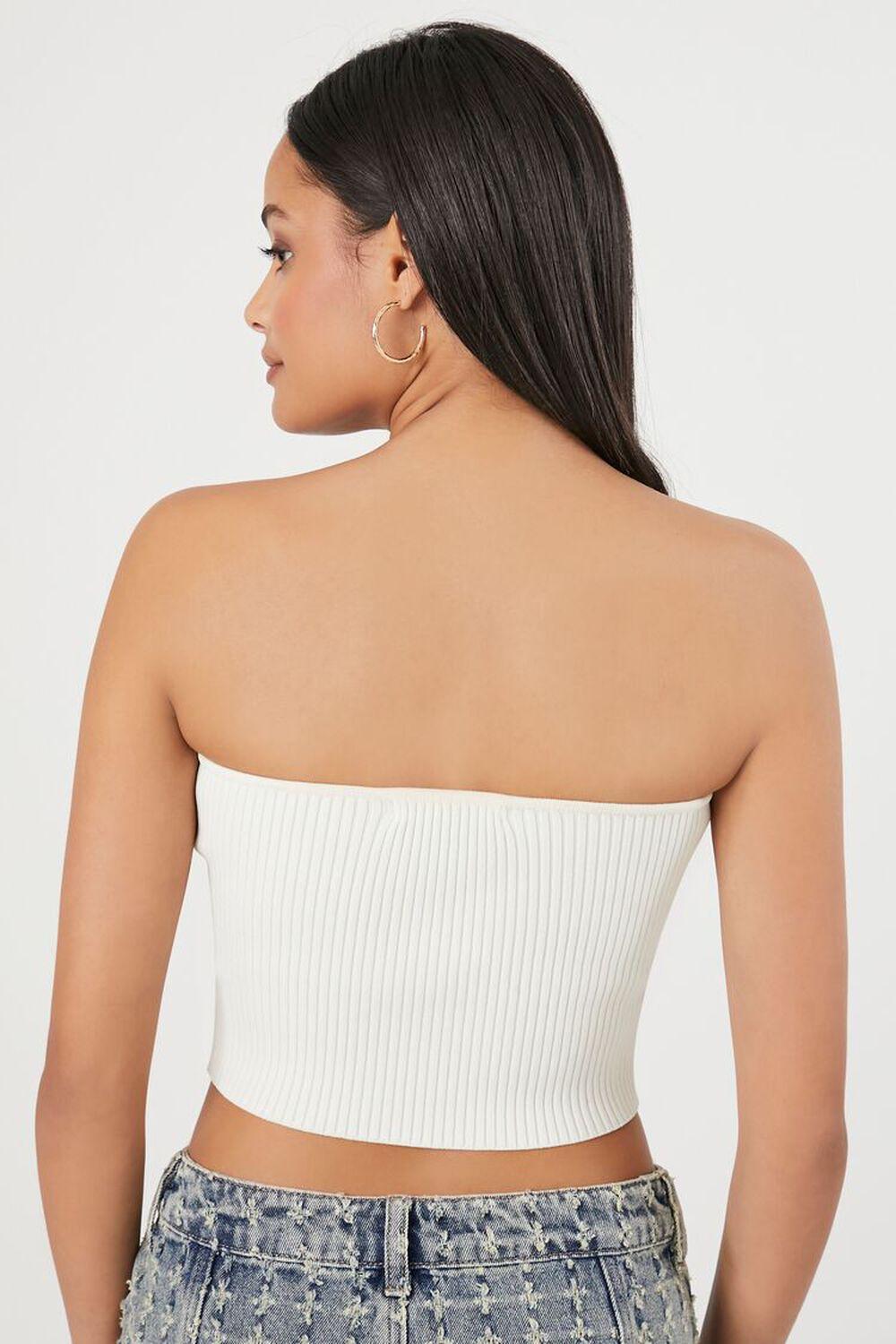 Sweater-Knit Cropped Tube Top | Forever 21 Product Image