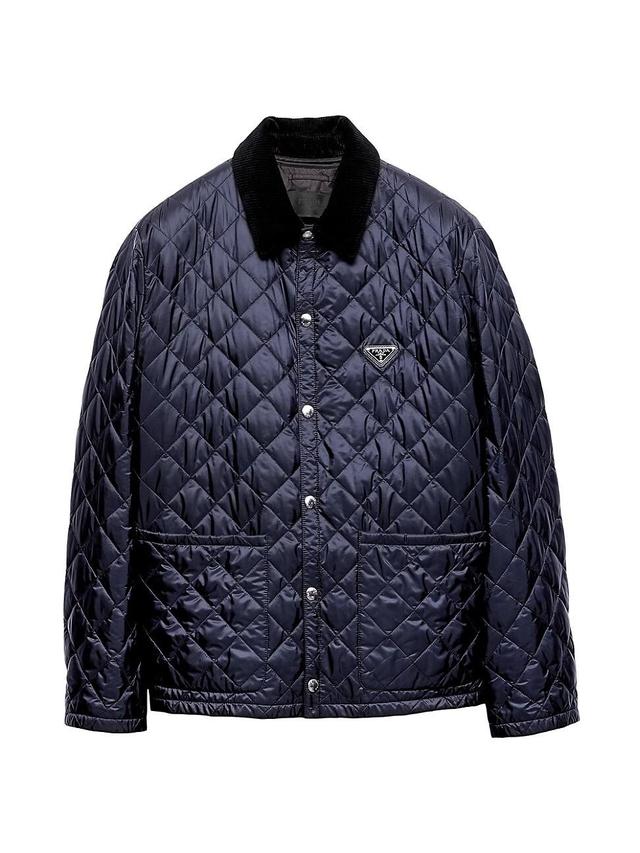 Mens Quilted Re-Nylon Jacket Product Image