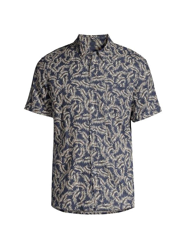 Mens Carson Printed Button-Front Shirt Product Image