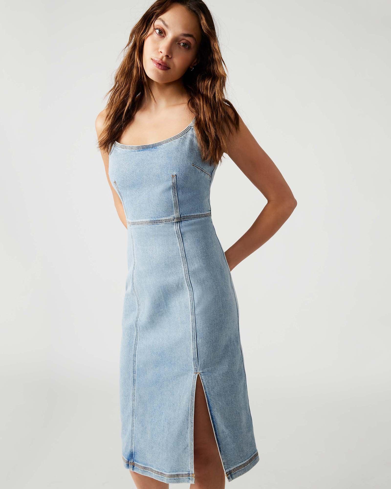 GISELLE DENIM DRESS Product Image