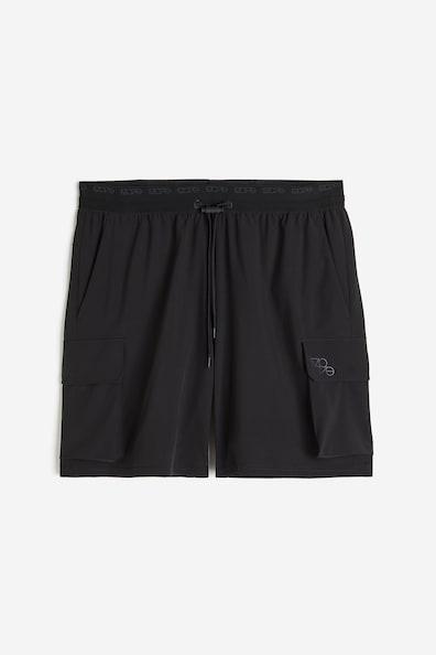 Long sports cargo shorts in DryMove™ Product Image