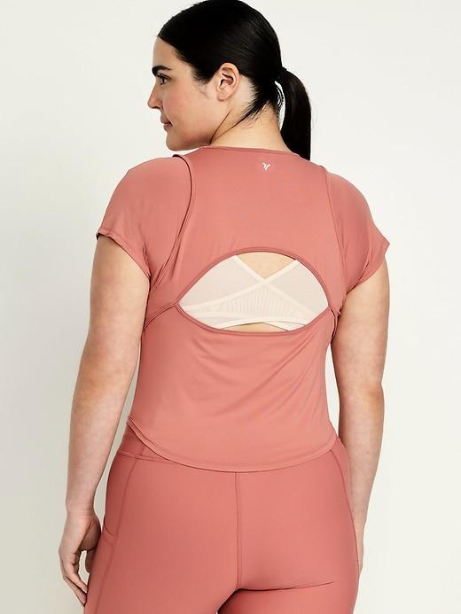 FlowForm Crop Cutout-Back Top Product Image