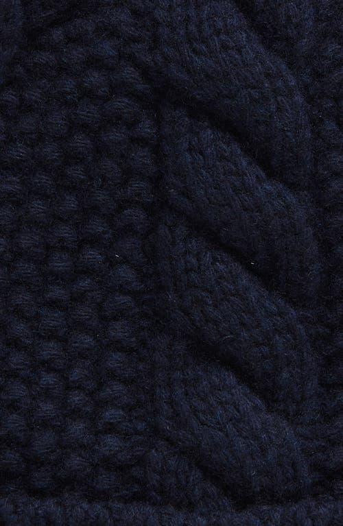 MONCLER Wool Beanie In Navy Product Image