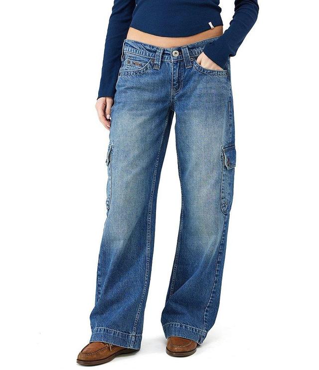 BDG Urban Outfitters Kayla Mid Rise Cargo Jeans Product Image