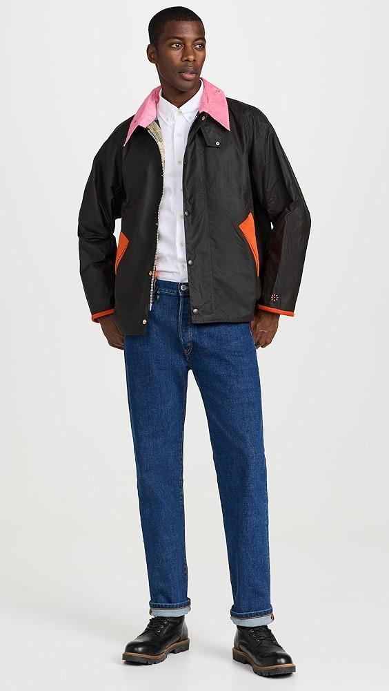 Flower Mountain Barbour x Flower Mountain Transport Wax Jacket | Shopbop Product Image