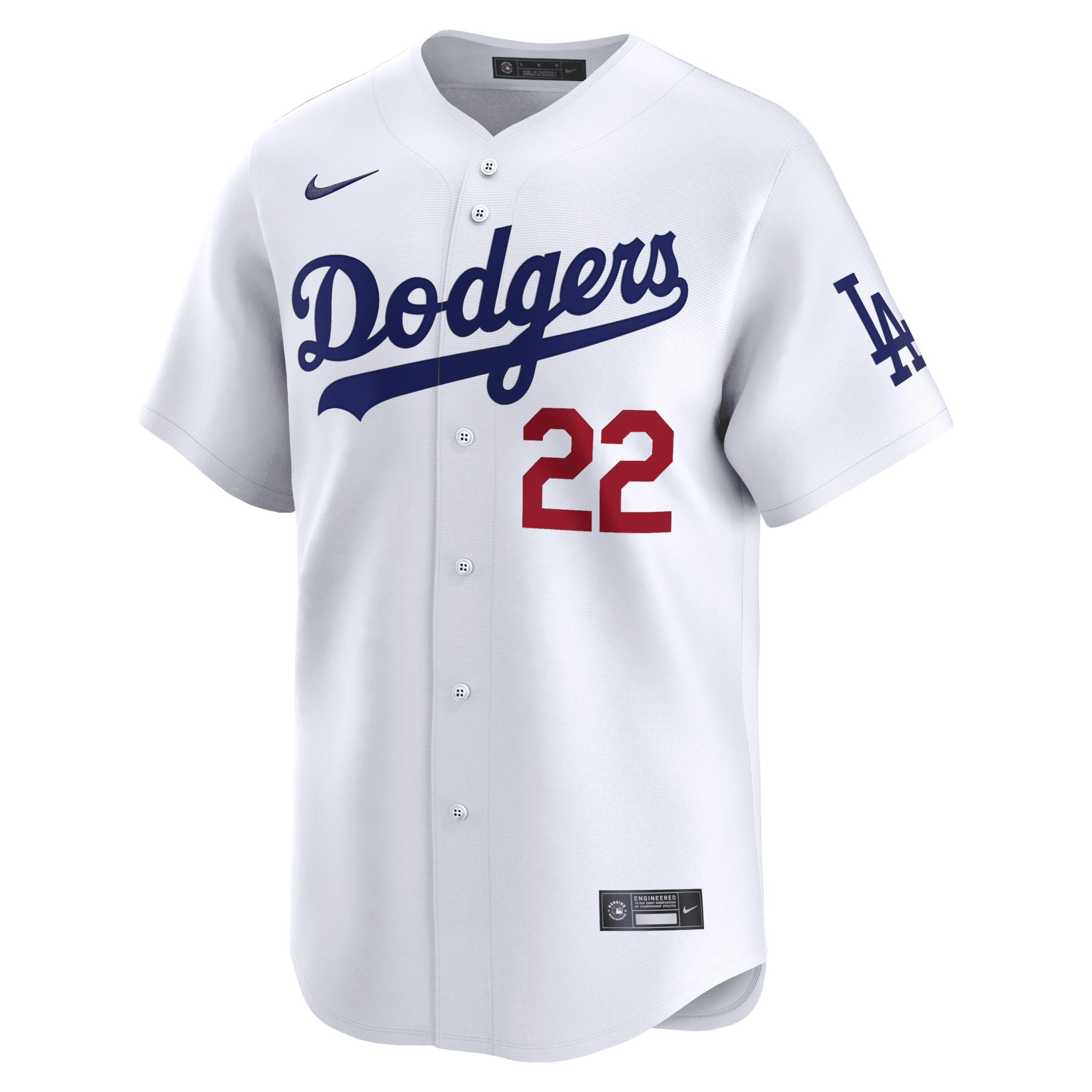 Clayton Kershaw Los Angeles Dodgers Nike Mens Dri-FIT ADV MLB Limited Jersey Product Image