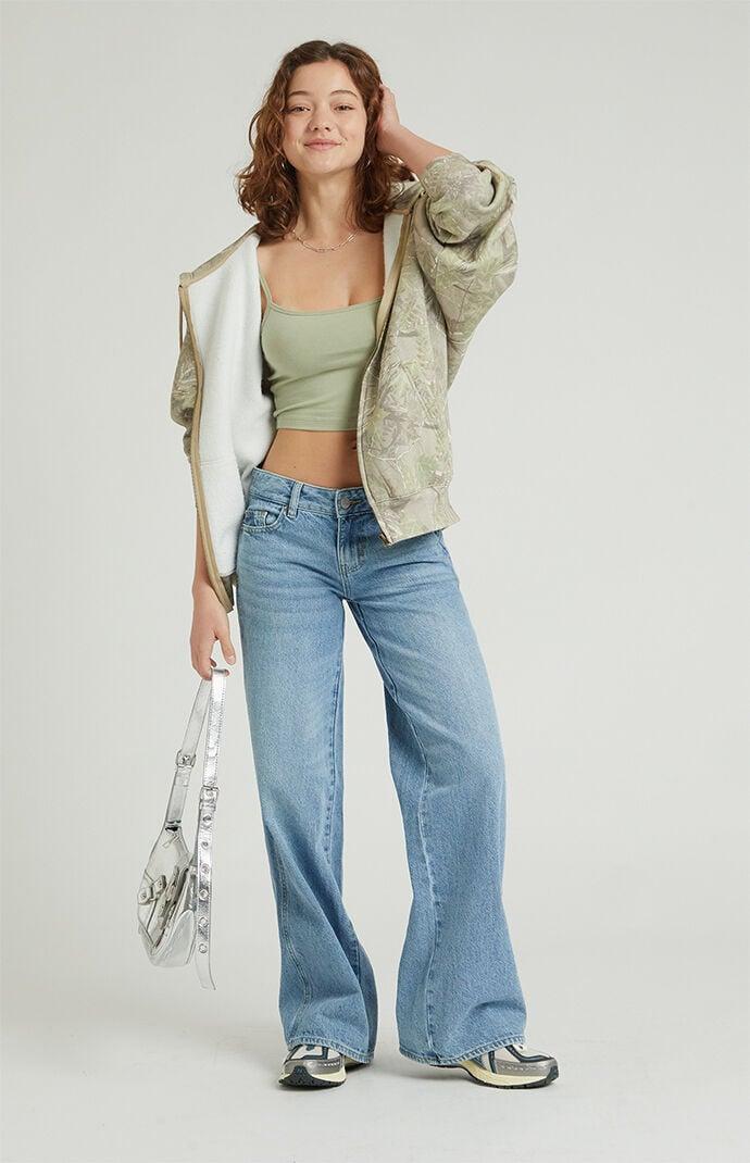 Womens Casey Astrid Low Rise Baggy Jeans Product Image