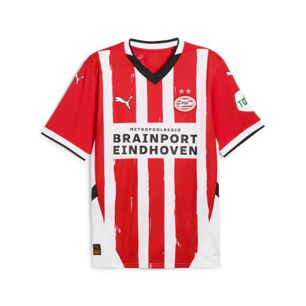 PUMA PSV Eindhoven 24/25 Men's Replica Home Soccer Jersey in For All Time Red/White Product Image