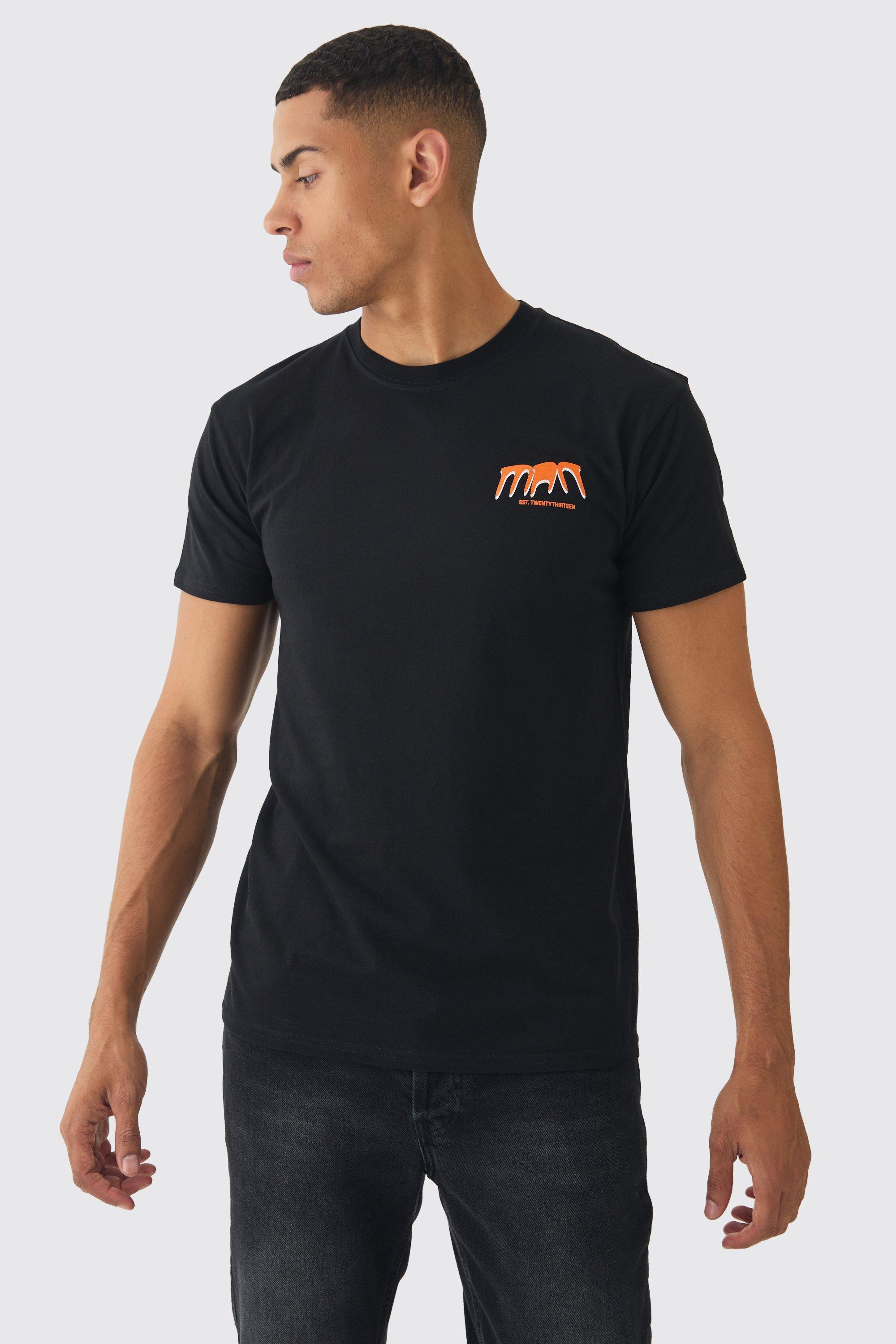 Slim Man Graphic T-Shirt | boohooMAN USA Product Image