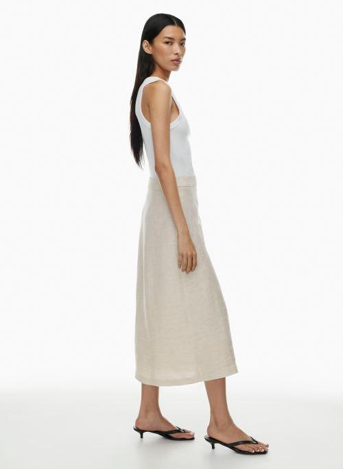 merit linen skirt Product Image