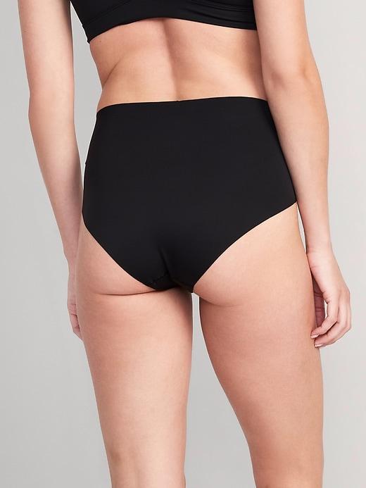 High-Waisted No-Show Brief Underwear Product Image