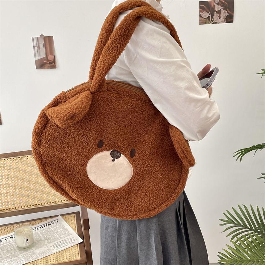 Bear Fleece Tote Bag Product Image