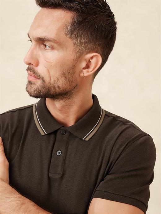 Slim Luxe Touch Polo Product Image