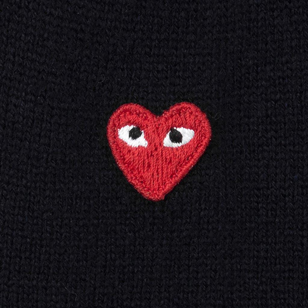 Small Heart Sweater - Navy Male Product Image