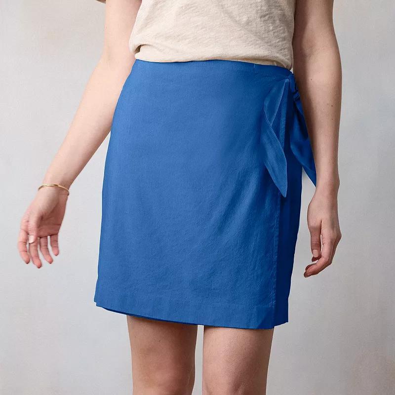 Womens LC Lauren Conrad Sarong Wrap Mini Skirt product image