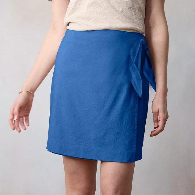 Womens LC Lauren Conrad Sarong Wrap Mini Skirt Product Image