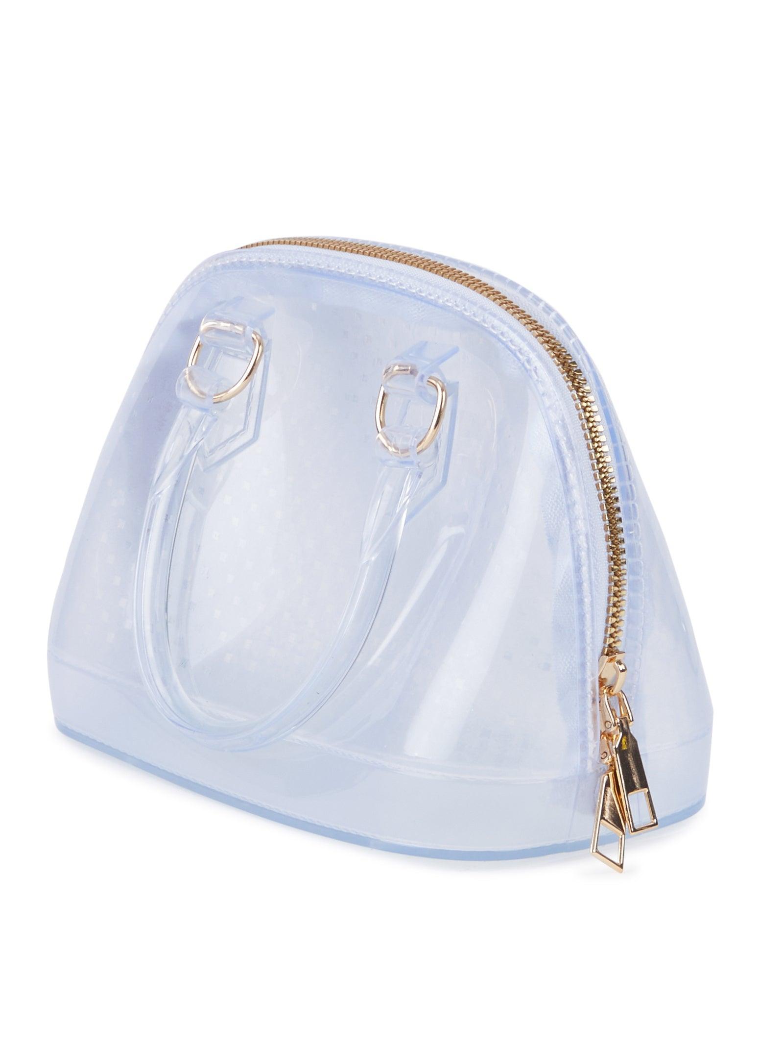 Clear Jelly Dome Crossbody Handbag Female Product Image