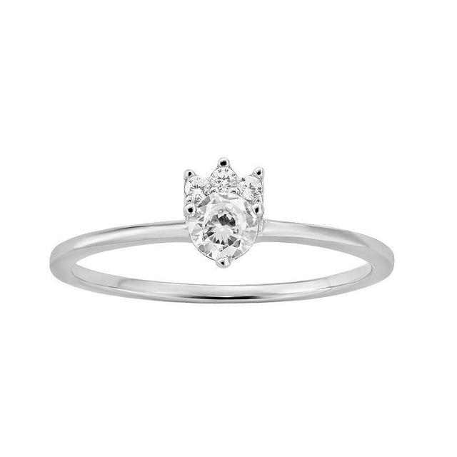 PRIMROSE Sterling Silver Cubic Zirconia Ring, Womens Product Image