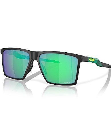 Oakley Mens OO9482 Futurity Sun 57mm Square Sunglasses - Satin Black/Prizm Jade Product Image