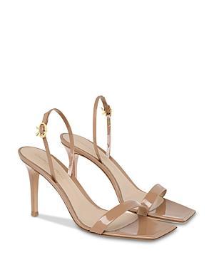 Gianvito Rossi Womens Ribbon Stiletto 85 High Heel Sandals Product Image