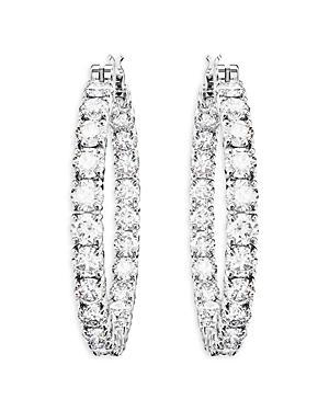 Swarovski Matrix Tennis Hoop Earrings Product Image