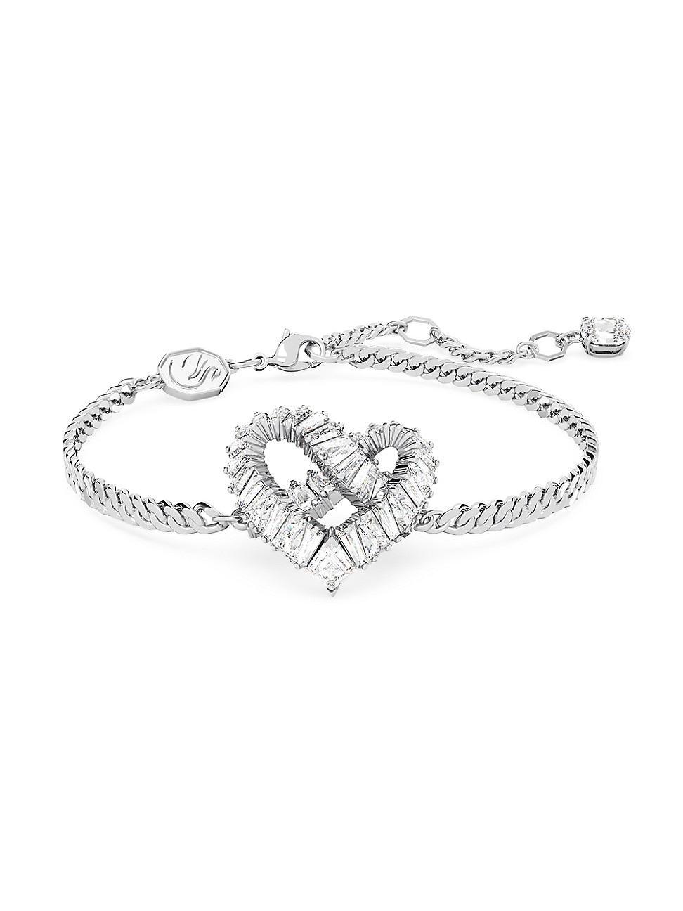 Swarovski Matrix Woven Heart Bracelet Product Image