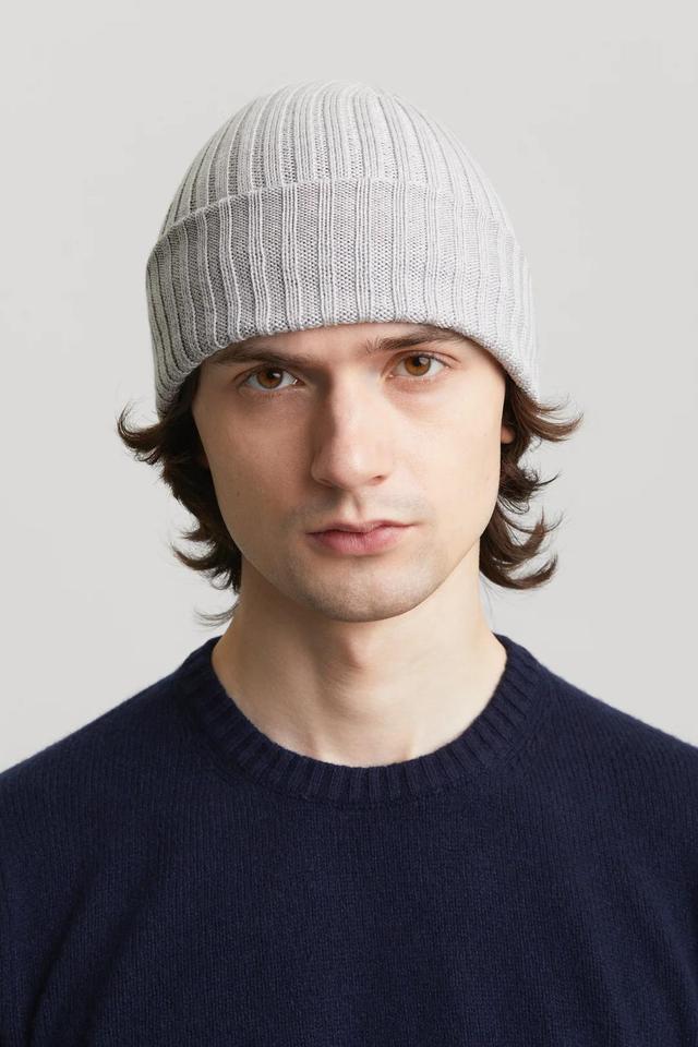 The Ribbed Wool Beanie Product Image