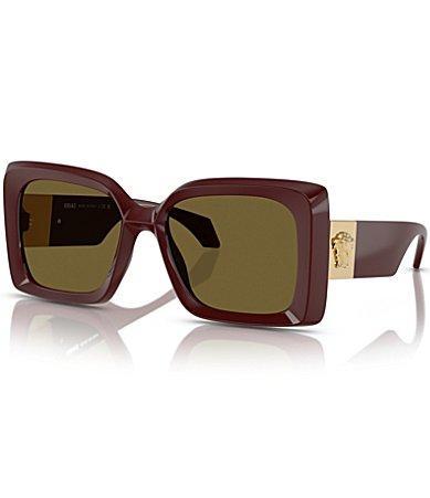 Womens Medusa Plaque 0VE4467U 54MM Square Sunglasses Product Image