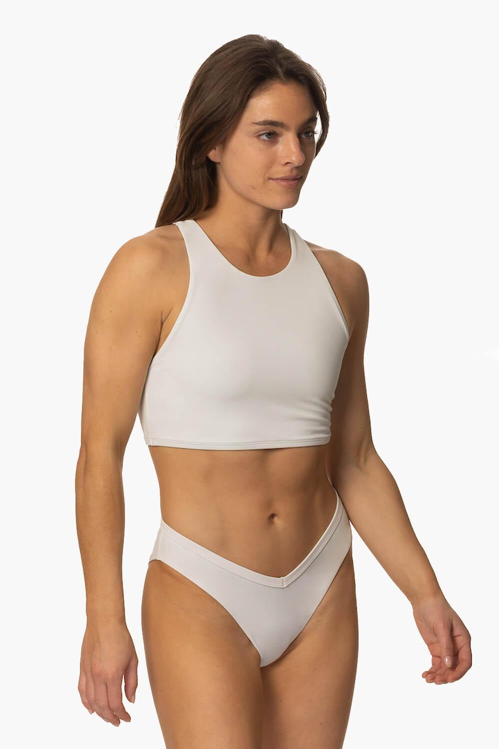 Camila Bikini Bottom - White Product Image