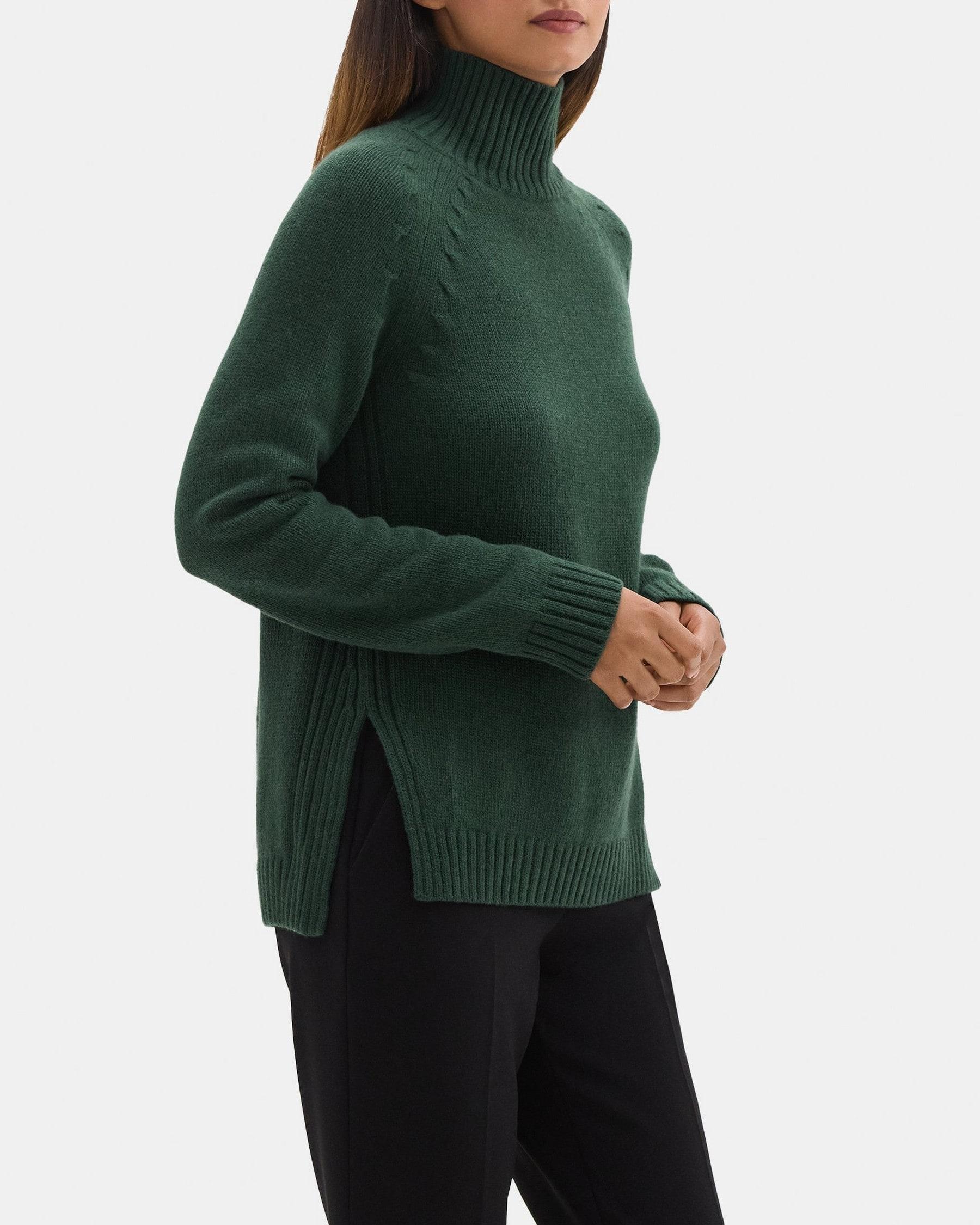 Turtleneck Sweater in Wool Product Image