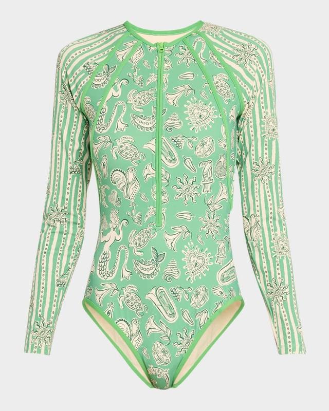 Lula Rashguard One-Piece Swimsuit Product Image