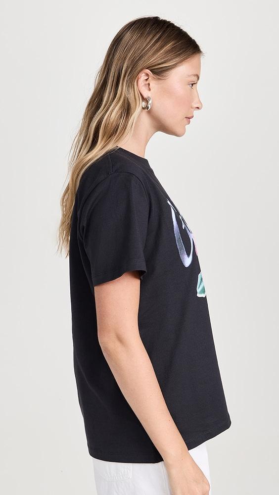 GANNI Basic Jersey Rose Relaxed T-Shirt | Shopbop Product Image