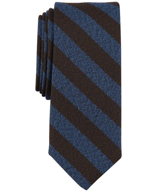 Bar Iii Mens Arrow Striped Skinny Tie, Created for Macys Product Image