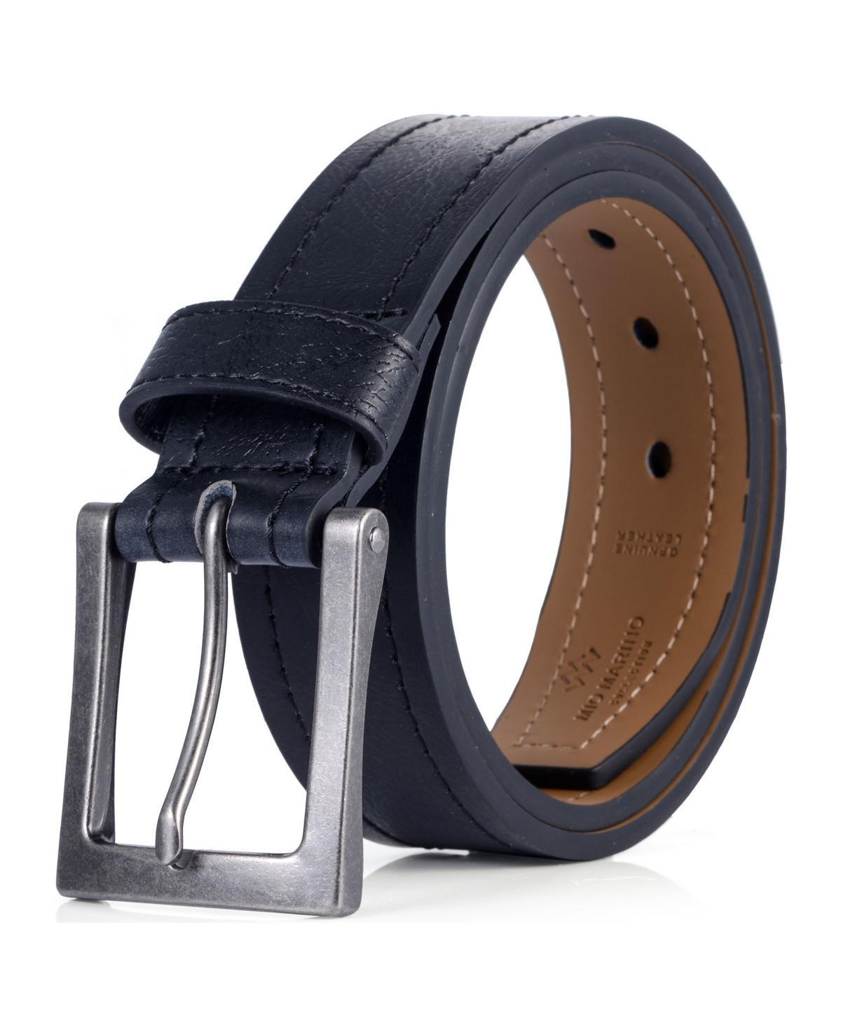 Mio Marino Mens Jean Prong Leather Belt Product Image