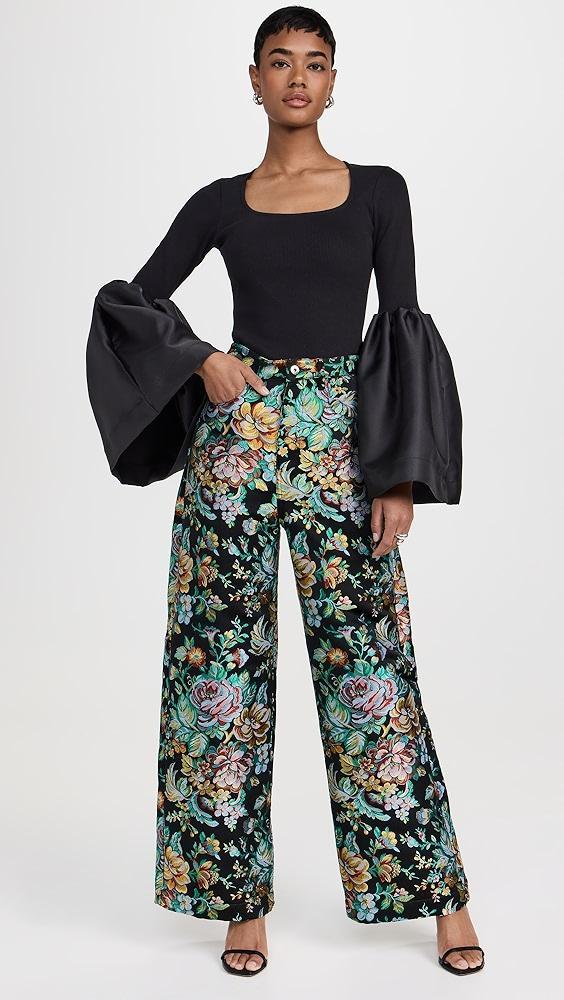 Marques Almeida Brocade Boyfriend Trousers | Shopbop Product Image