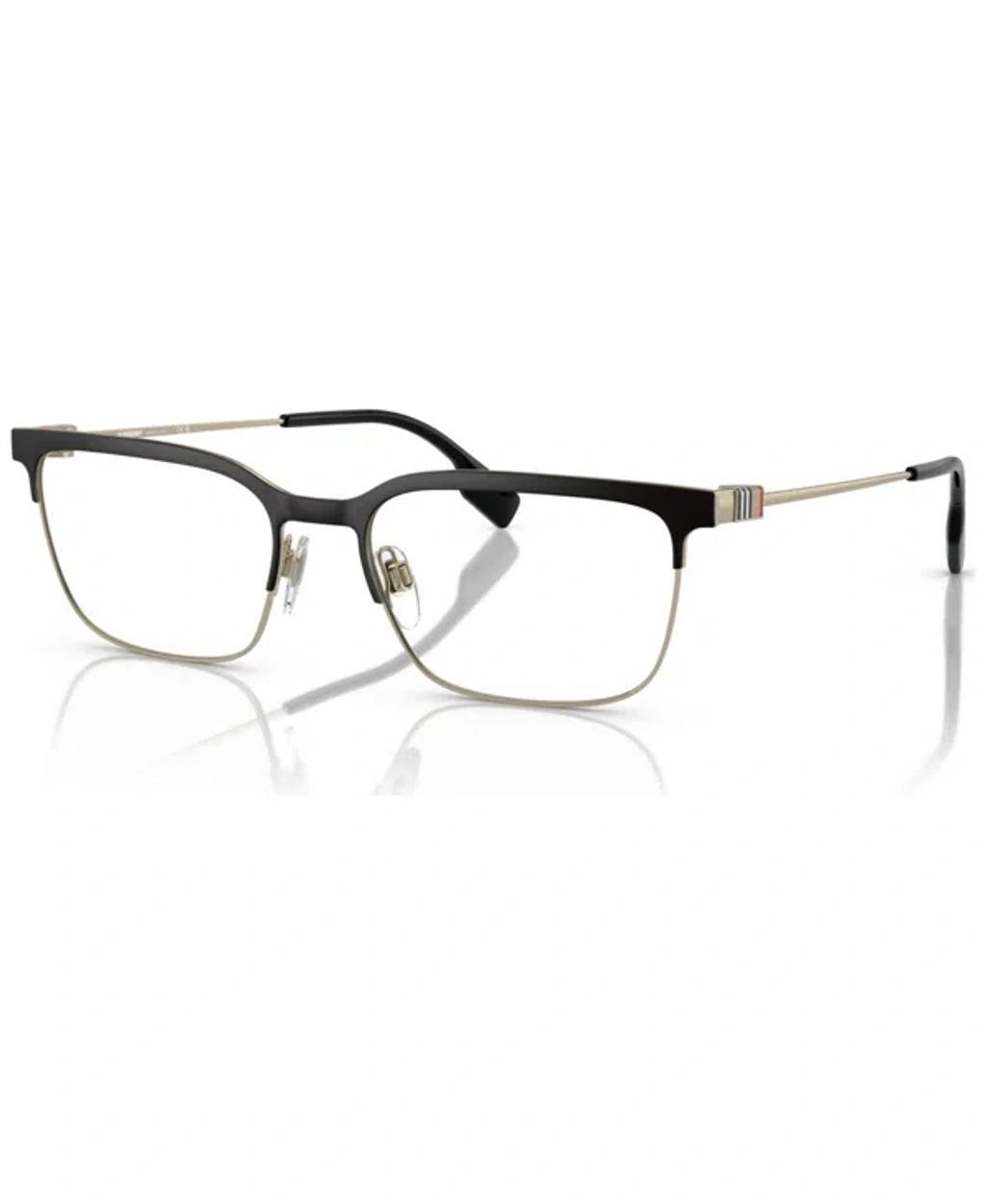 Men's Square Eyeglasses, Be1375 56 In Black Product Image