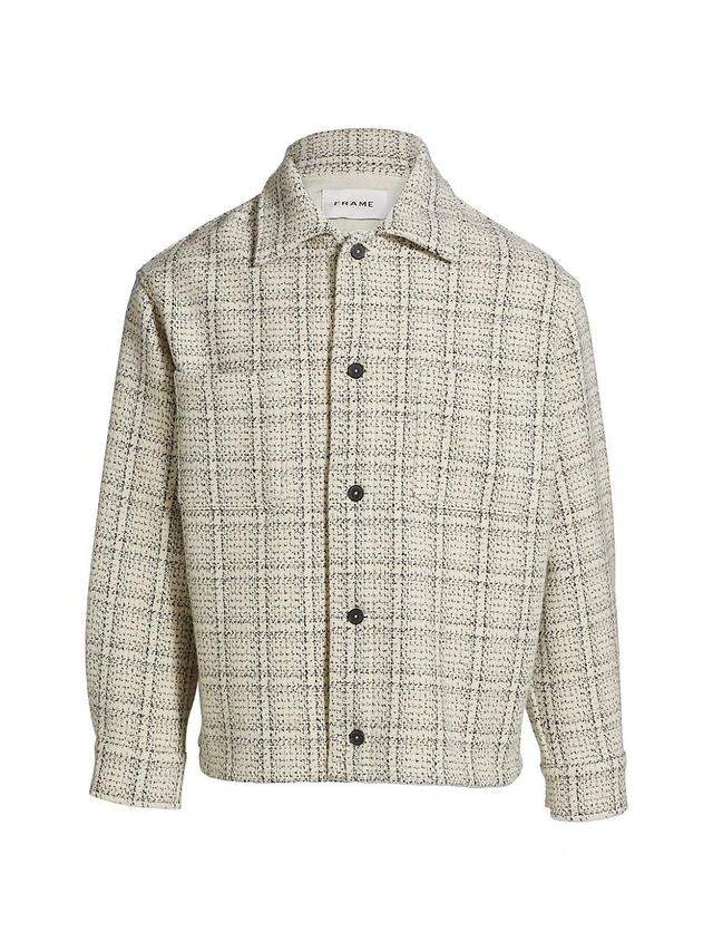 Mens Flannel Overshirt Jacket Product Image