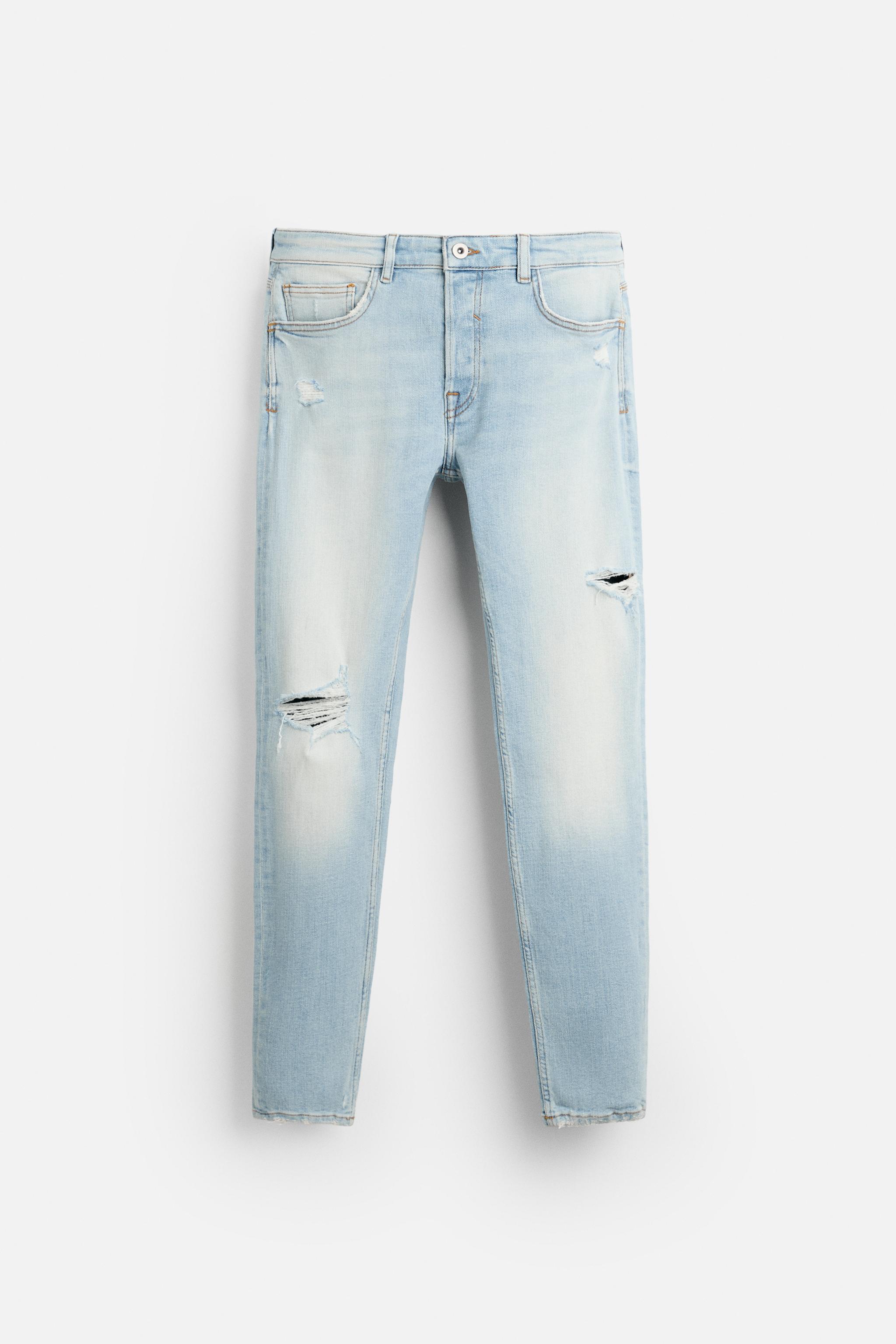 RIPPED SKINNY JEANS Product Image