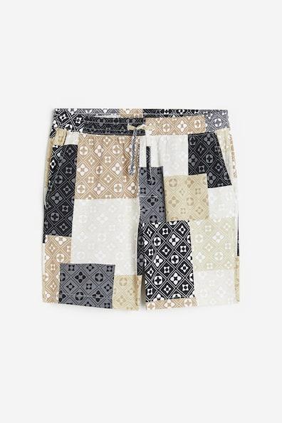 Regular Fit Pajama Shorts Product Image