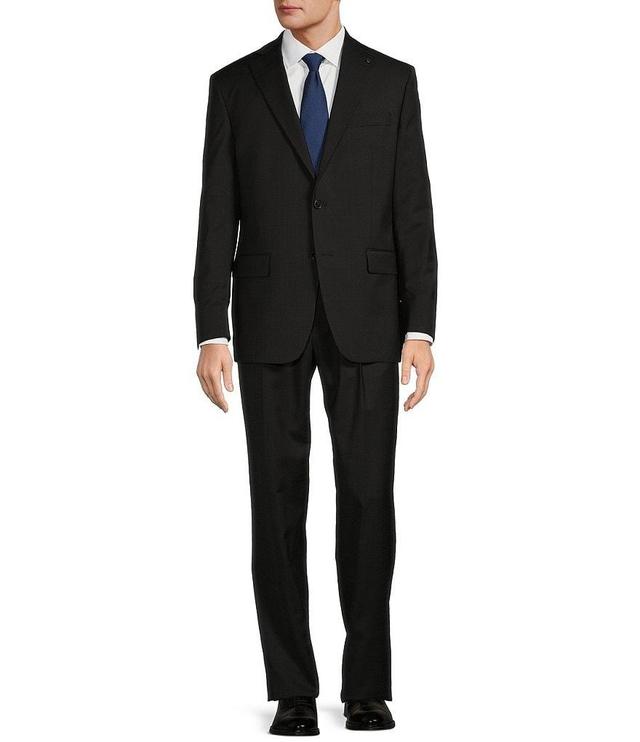 Hart Schaffner Marx Chicago Classic Fit Reverse Pleated Plaid 2-Piece Suit Product Image