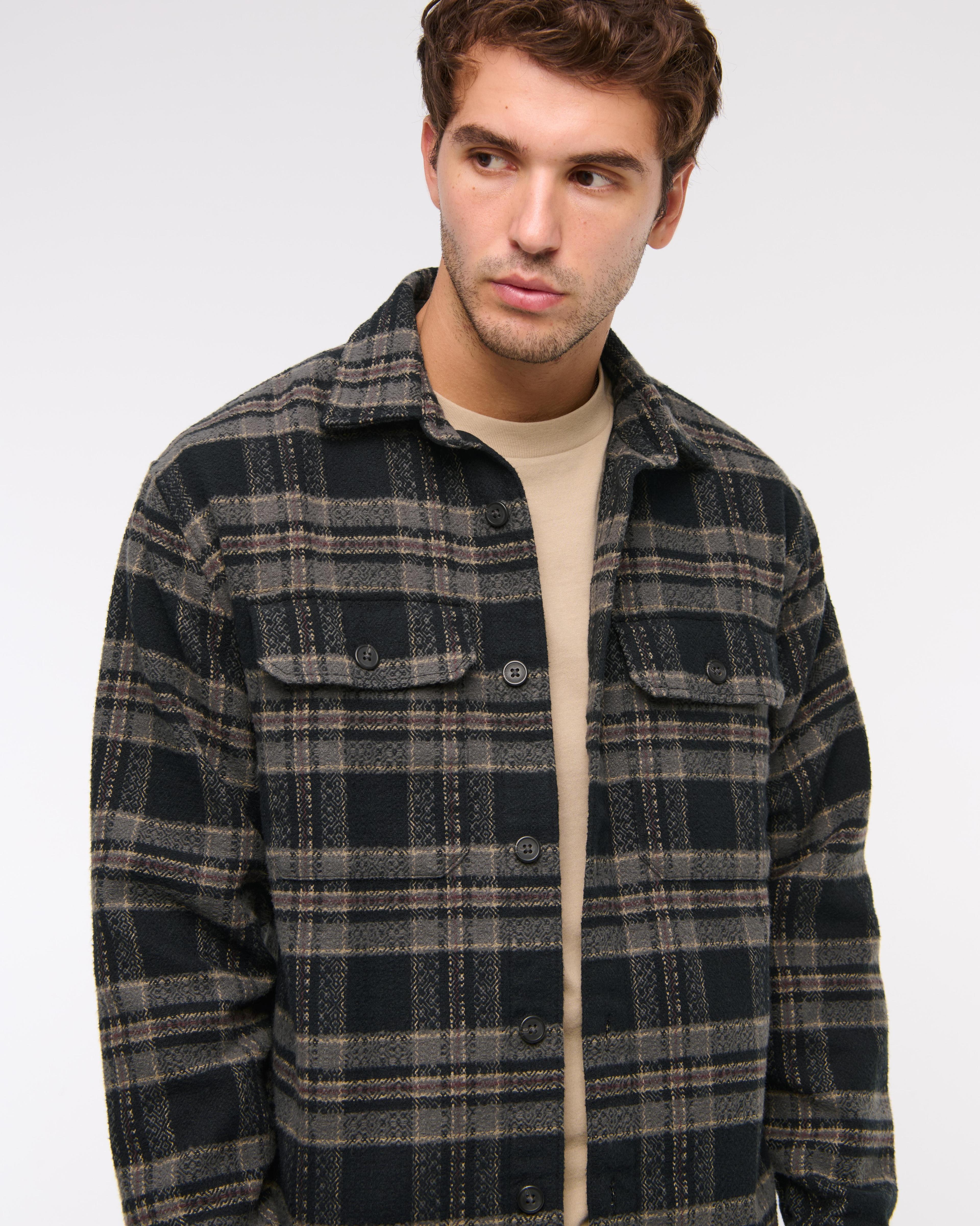 Flannel Shirt Jacket Product Image