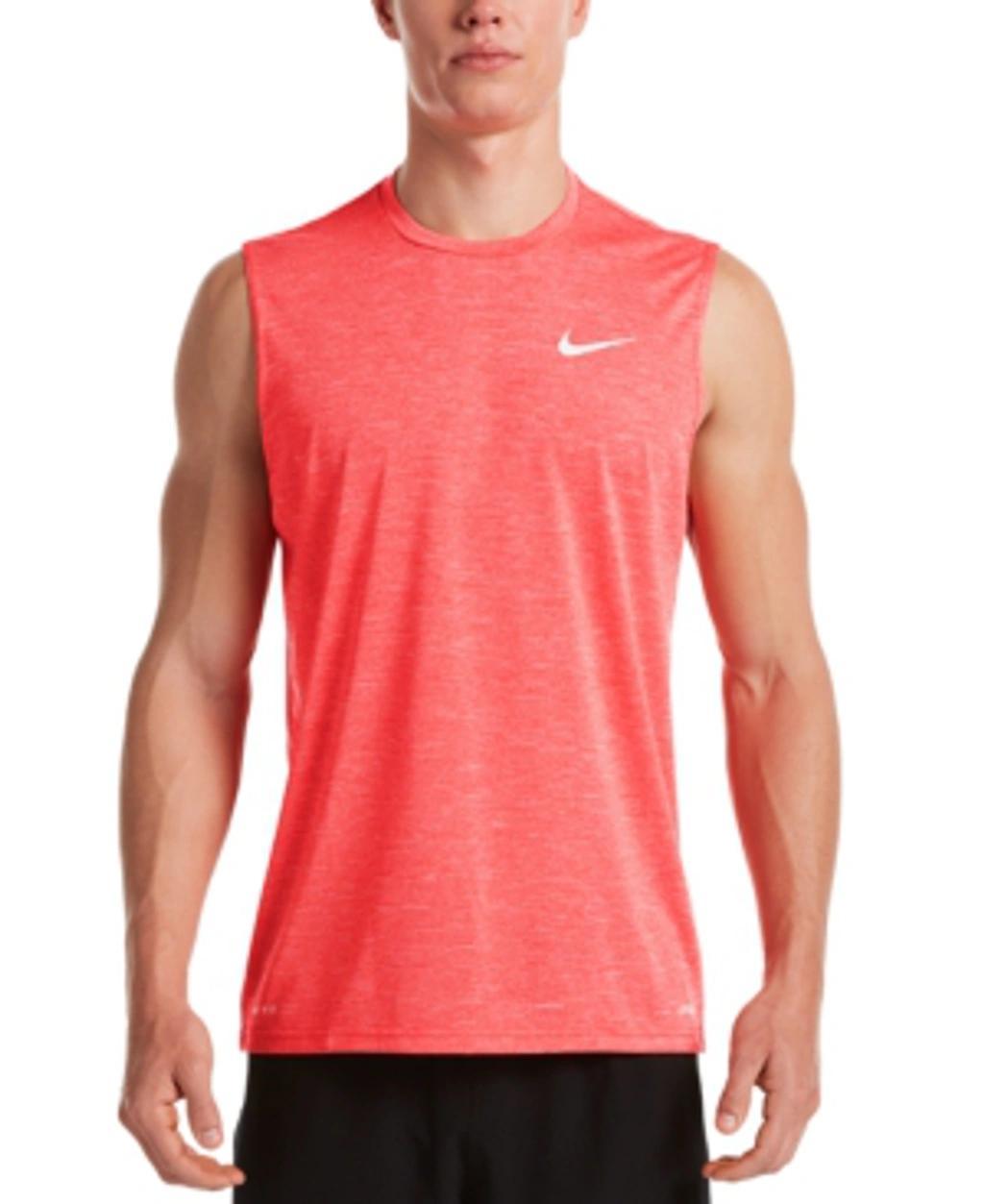 NIKE Men's Hydroguard Swim Shirt In University Red Product Image