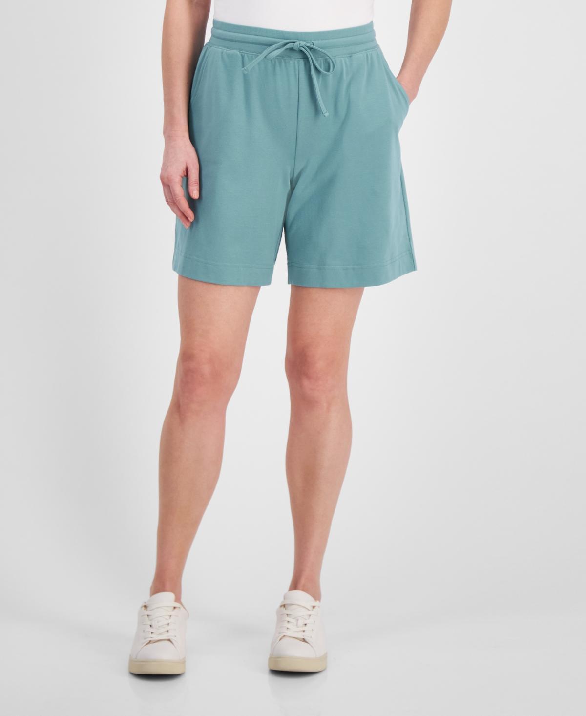 Style & Co Womens Mid Rise Sweatpant Shorts, Created for Macys Product Image