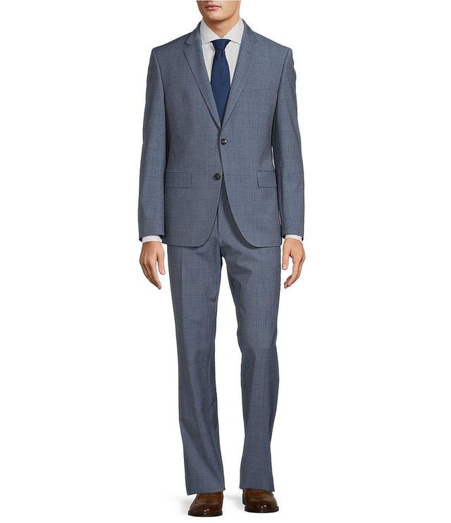 Hugo Boss Slim Fit Flat Front Fancy Pattern 2-Piece Suit Product Image