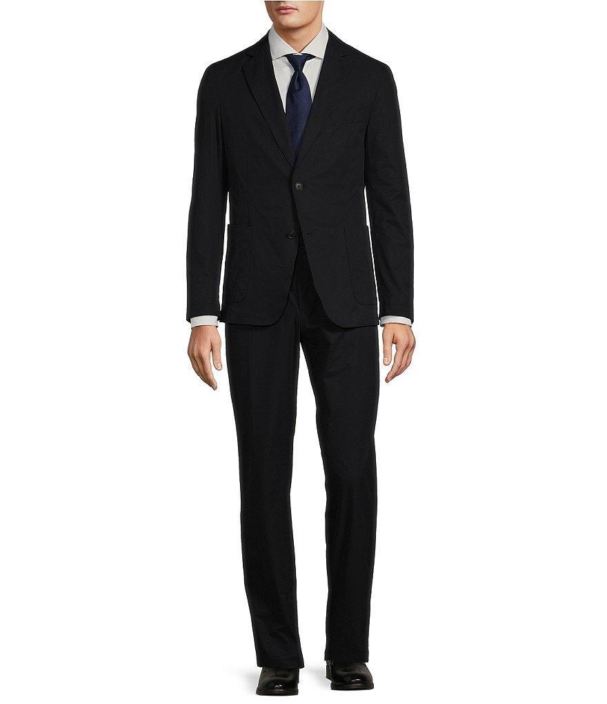 Hugo Boss Slim Fit Pleated Solid 2-Piece Suit Product Image