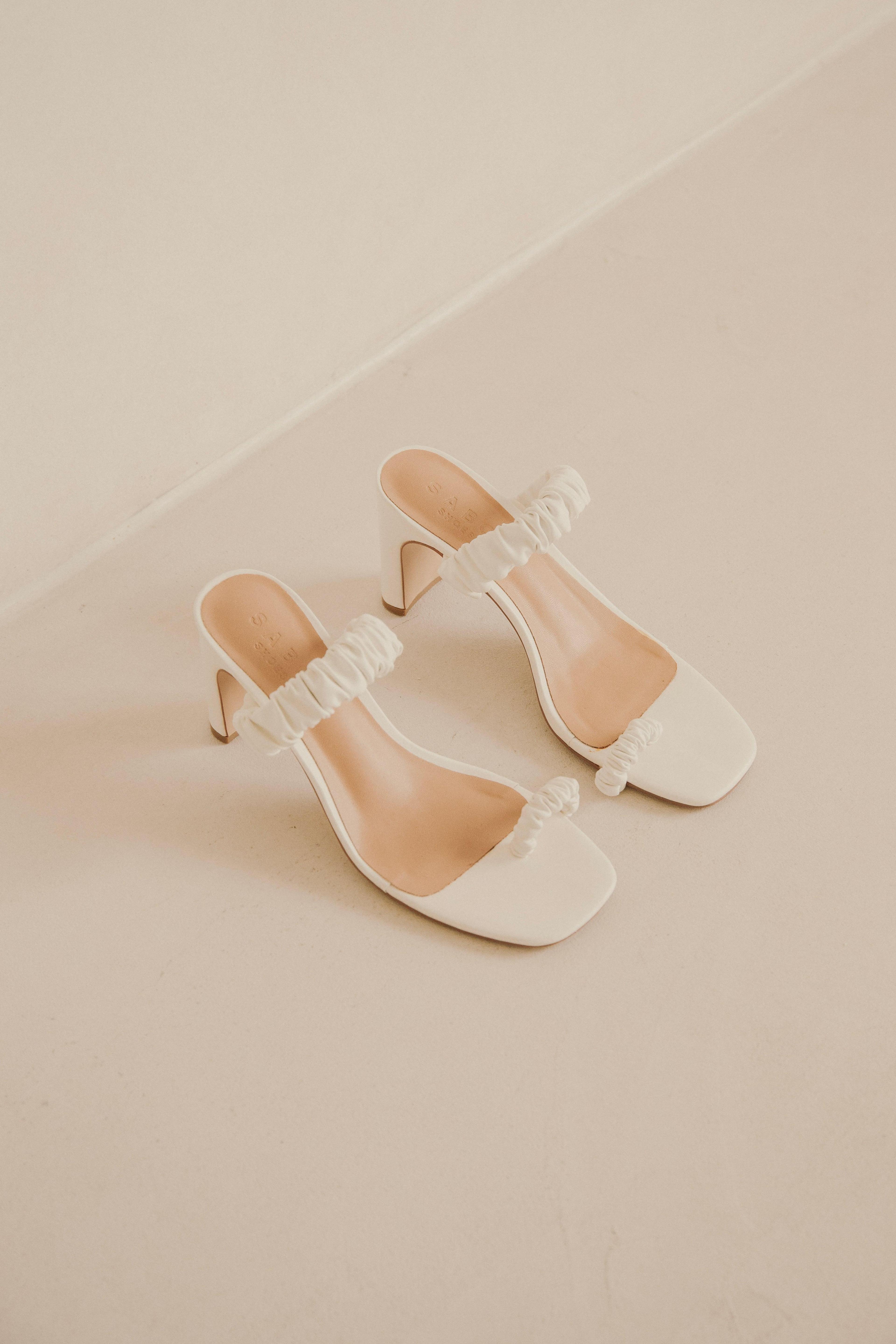 Catalina Heels - White Product Image