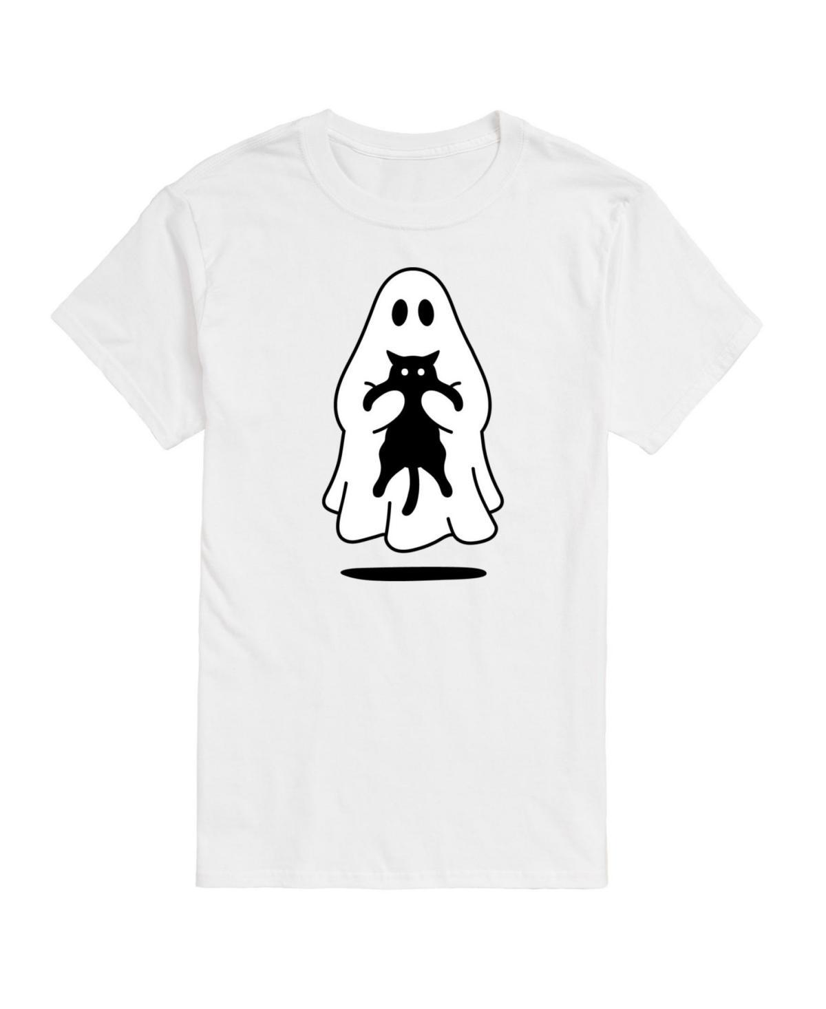 Hybrid Apparel Ghost Cat Mens Short Sleeve Tee Product Image