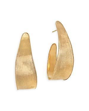 Womens Lunaria 18K Yellow Gold Small Hoop Earrings Product Image