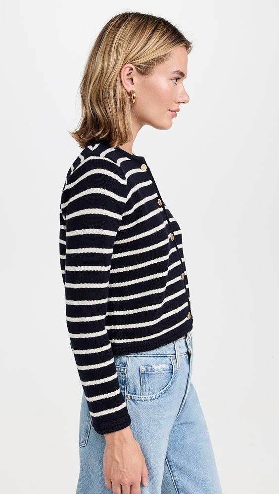 FRAME Striped Cardi | Shopbop Product Image