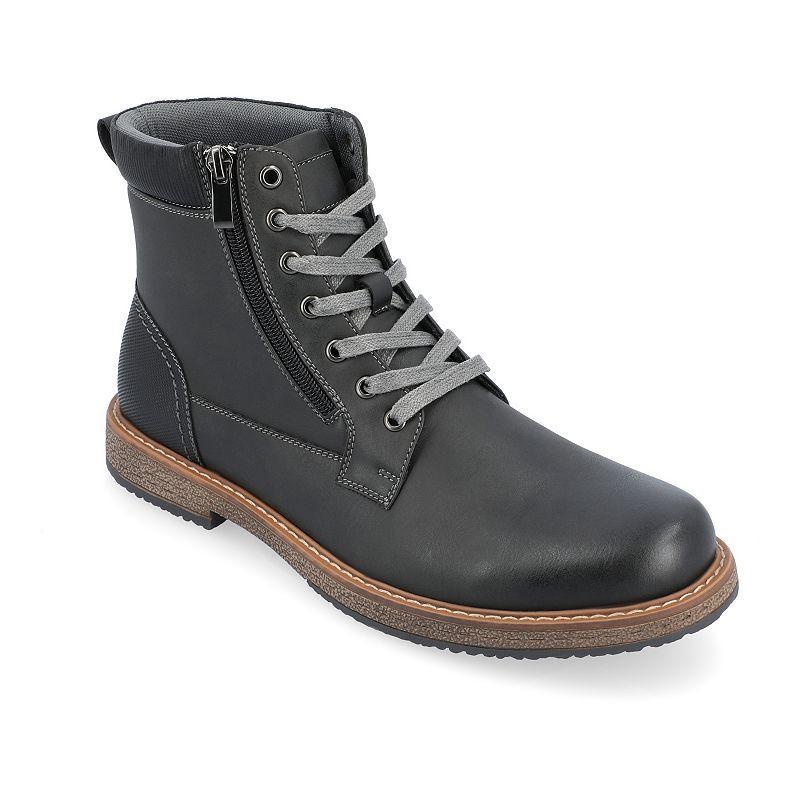 Vance Co. Metcalf Mens Ankle Boots Grey Product Image